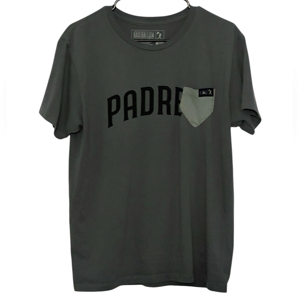 Camp Green Gray Short Sleeve San Diego Padres Women’s Tee